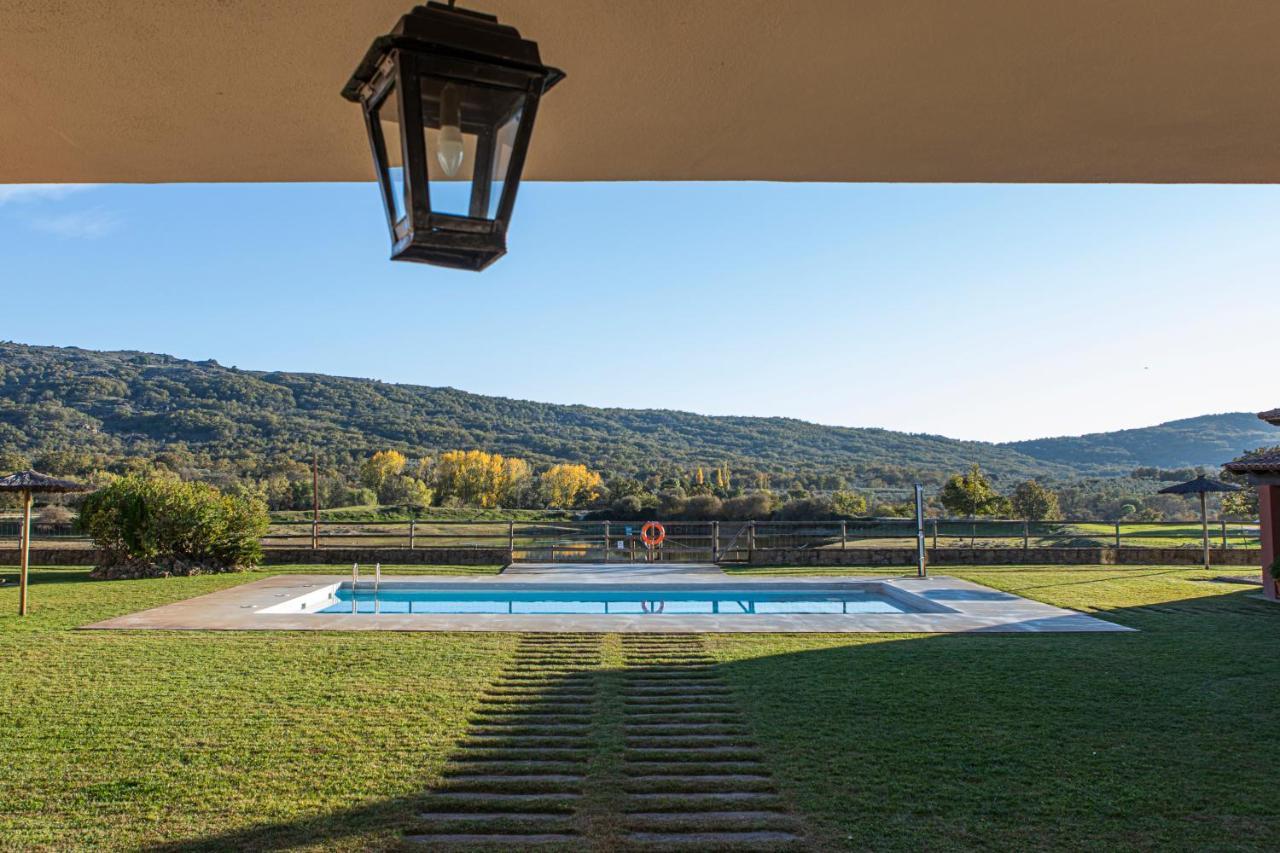 Casa Rural Los Tres Lugares San Martín de Trevejo Buitenkant foto